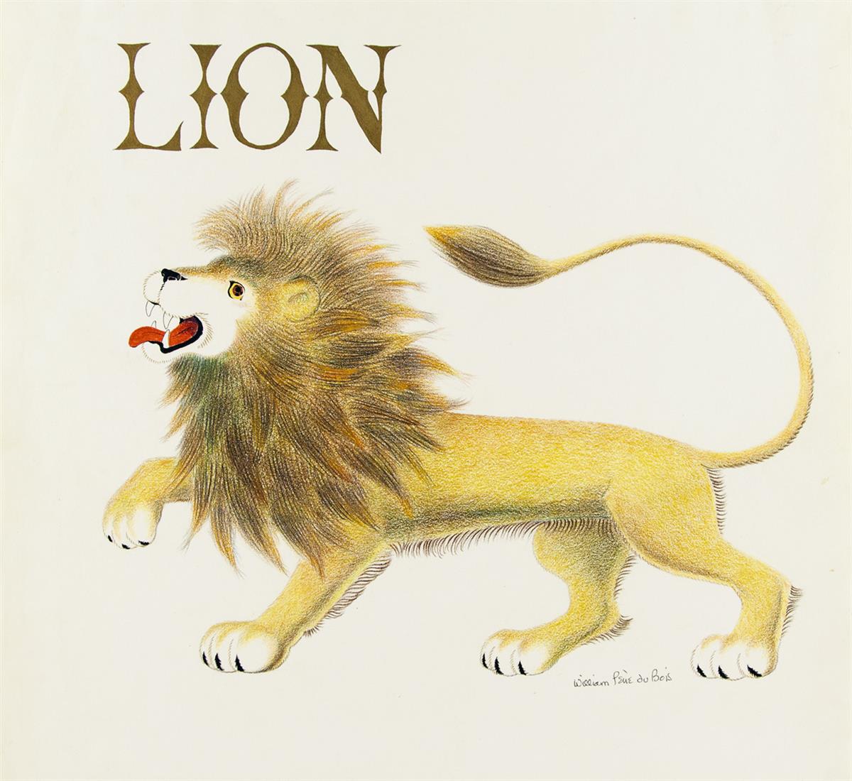 WILLIAM PÈNE DU BOIS. Lion. [CHILDRENS]